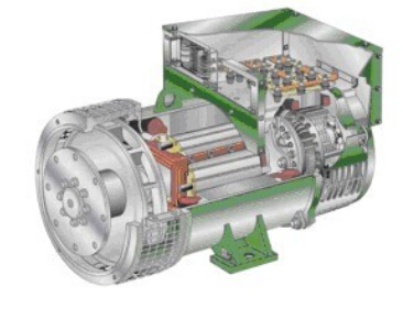 东光发电机内部结构图